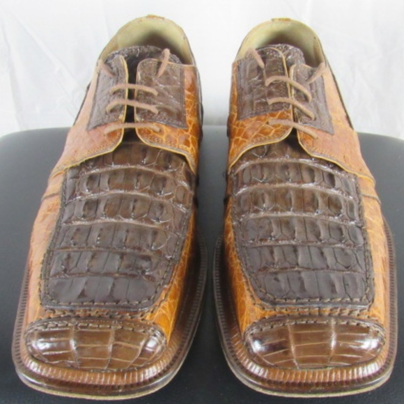 designer alligator shoes